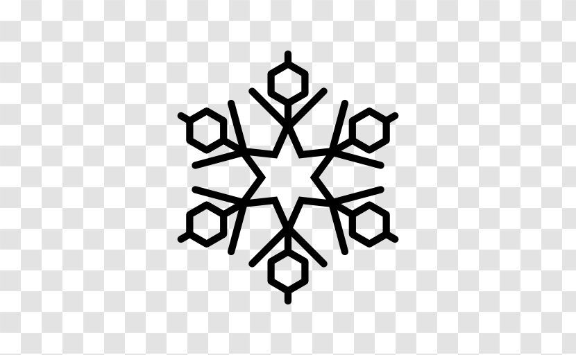 Snowflake Hexagon Symbol - Area Transparent PNG