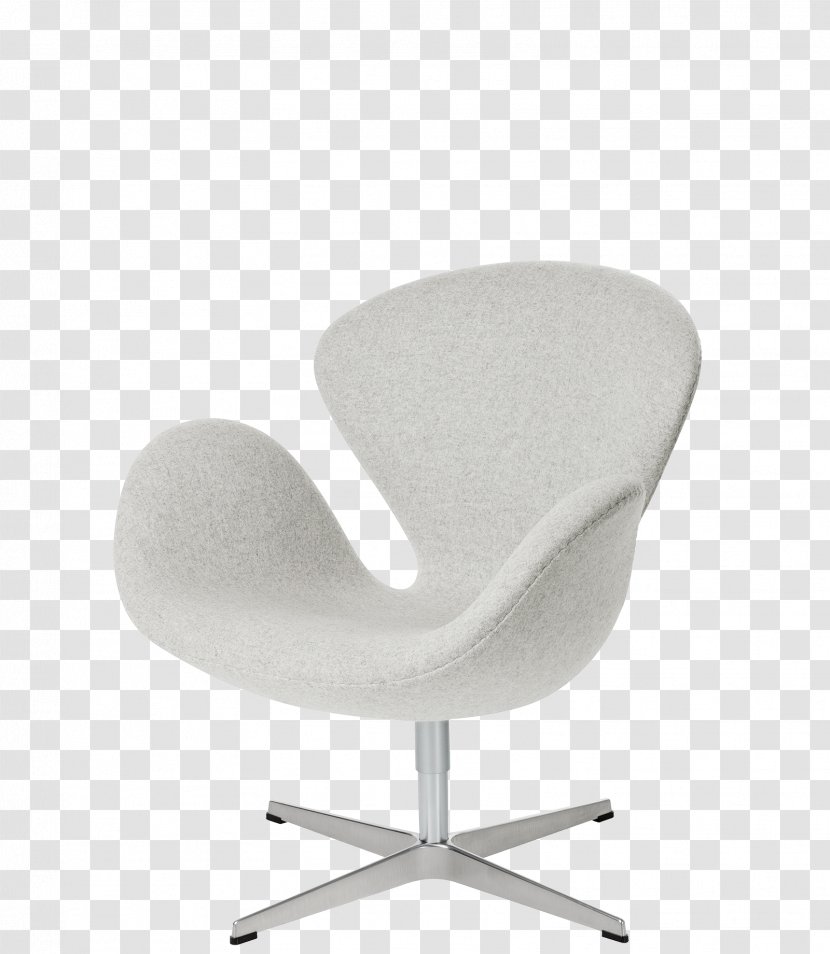 Egg Ant Chair Eames Lounge Swan Fritz Hansen - Upholstery Transparent PNG