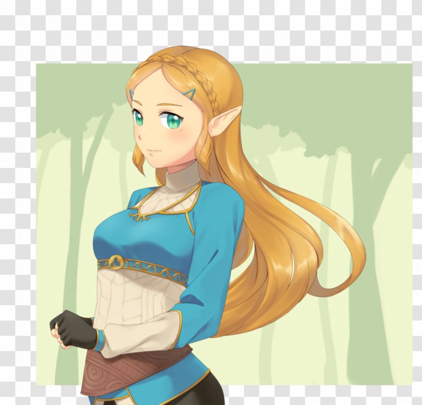 The Legend Of Zelda: Breath Wild Ocarina Time Princess Zelda Link - Flower - Gone To Beach Transparent PNG