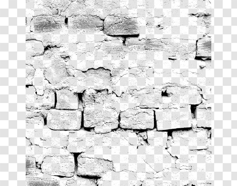 Stone Wall Radfahrer Pattern - Brick - Vintage Black Background Transparent PNG