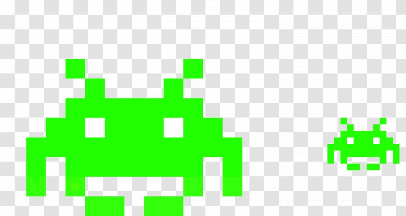 Space Invaders Extreme 2 Bubble Bobble Minecraft - Brand - Pixelart Transparent PNG