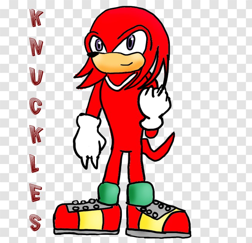 Knuckles The Echidna Sonic And Black Knight Hedgehog Mario & At Olympic Winter Games - Art - Fictional Character Transparent PNG