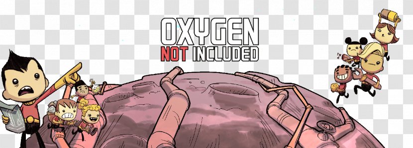 Oxygen Not Included Game Gold Metal - Frame Transparent PNG