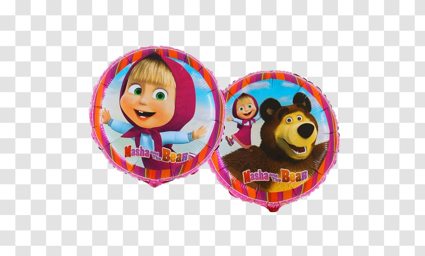 Masha And The Bear Toy Balloon Amazon.com Transparent PNG