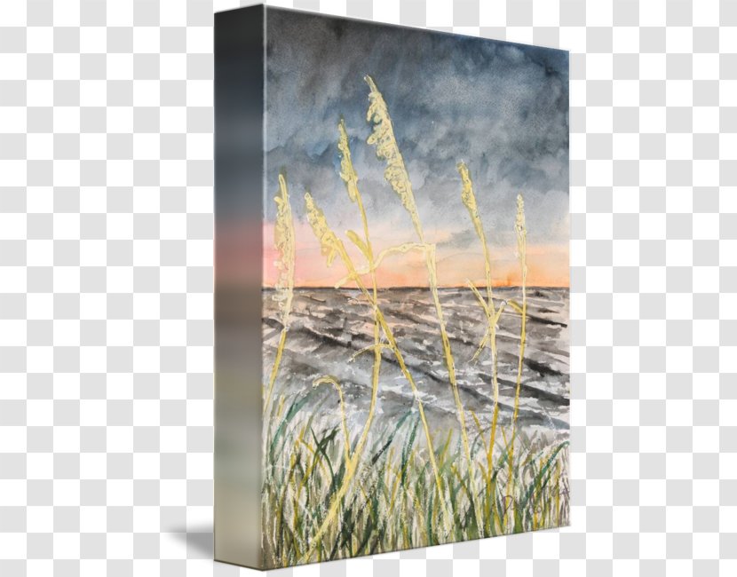 Gallery Wrap Modern Art Canvas Energy - Sky - NIGHT BEACH Transparent PNG