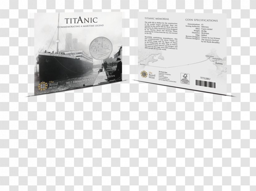 Royal Mint Coin RMS Titanic - Brand Transparent PNG