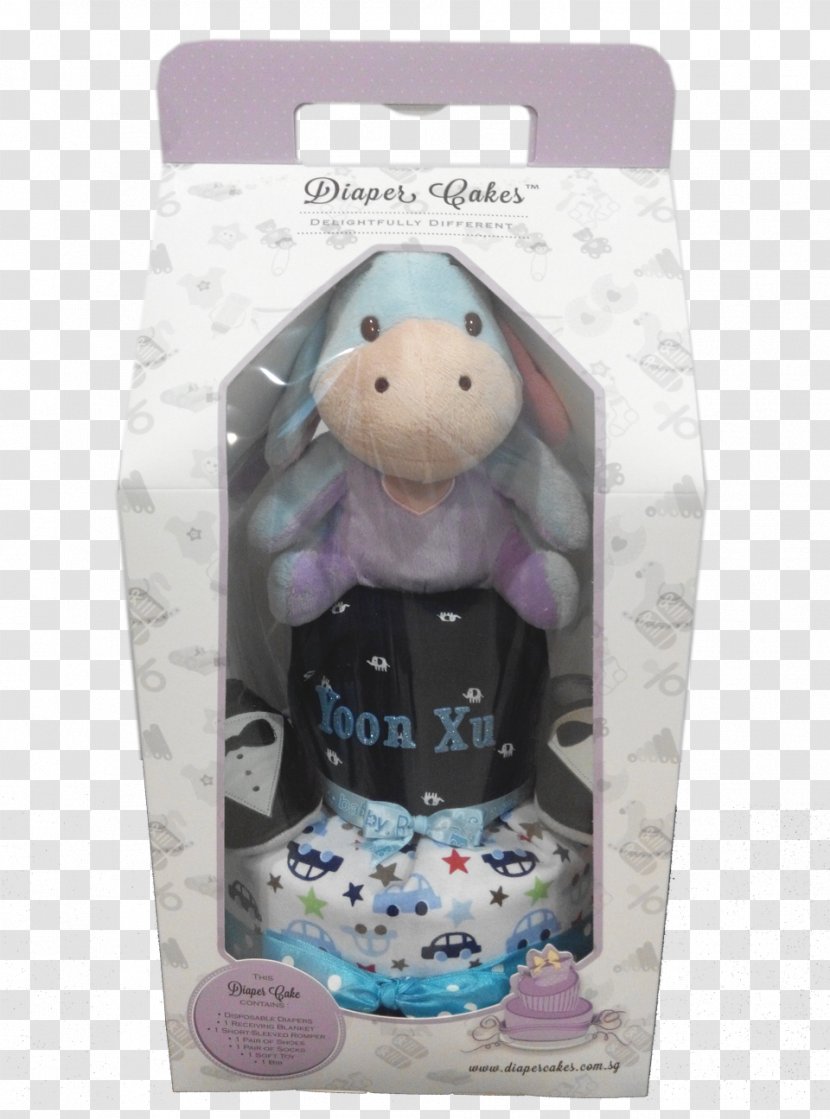 Diaper Cake Parent Gift - Toy - Eeyore Transparent PNG