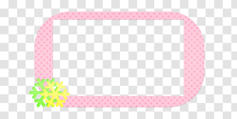 Polka Dot Picture Frames Pink M - Design Transparent PNG