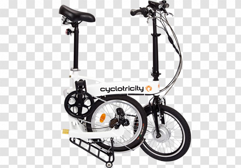 Electric Bicycle Wheels Motorcycle - Saddle - Half Fold Transparent PNG