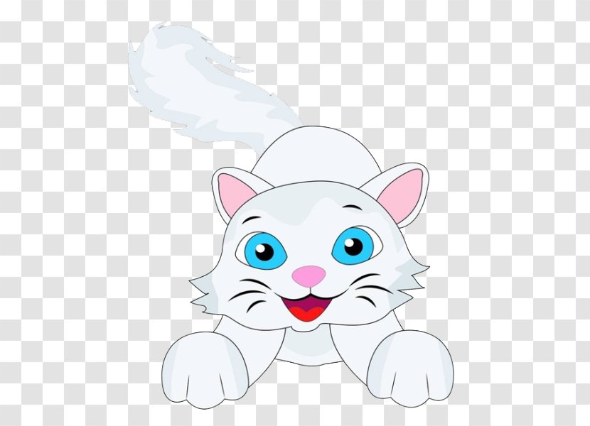 Cat Dog Kitten Clip Art - Flower - White Nose Transparent PNG
