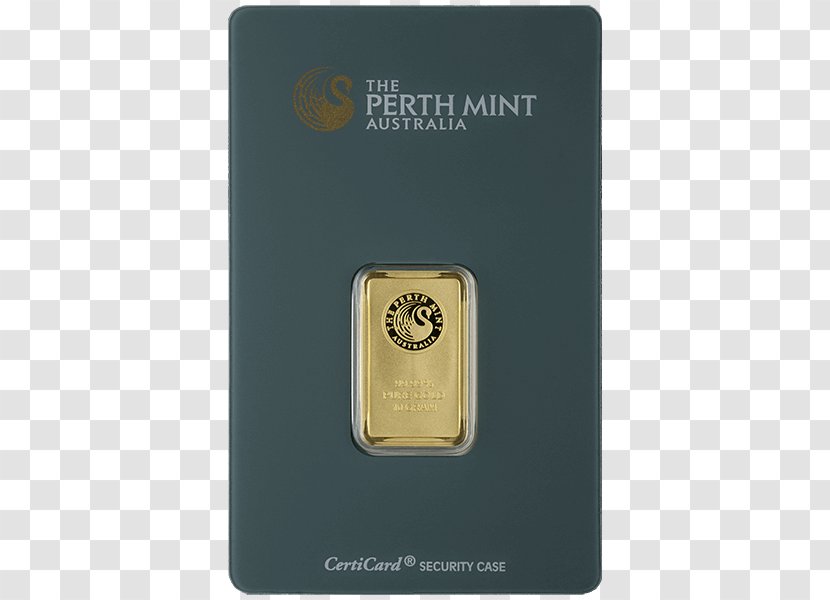 Perth Mint Gold Bar As An Investment - Title Material Transparent PNG