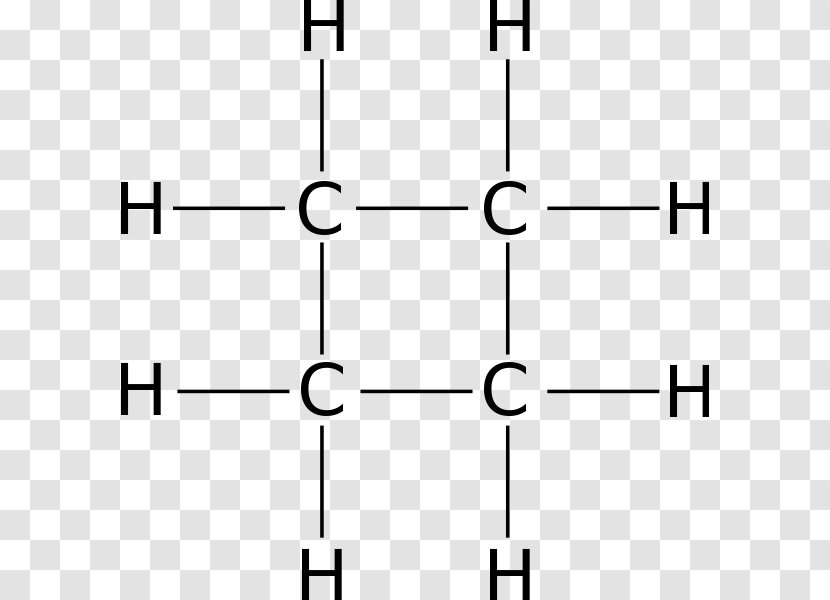 Cyclobutane Cycloalkane Organic Chemistry Cyclic Compound - Cartoon - Butene Transparent PNG