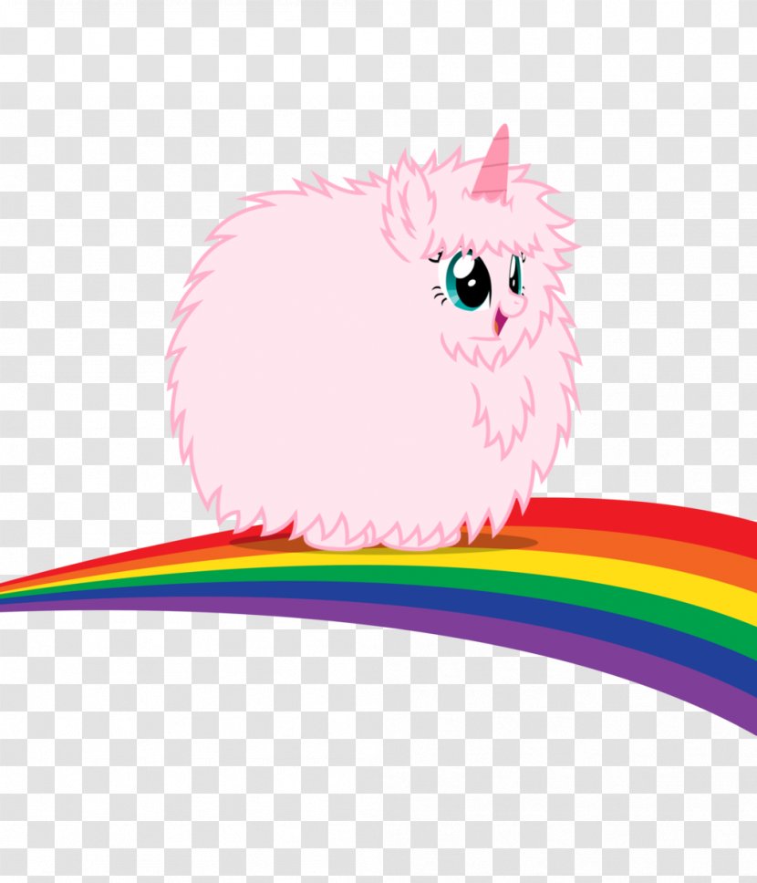 Pink Fluffy Unicorns Dancing On Rainbows Drawing - Deviantart - Unicorn Transparent PNG