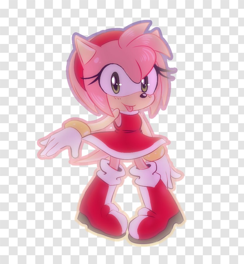 Amy Rose Sonic The Hedgehog Drawing Fan Art - Cartoon Transparent PNG