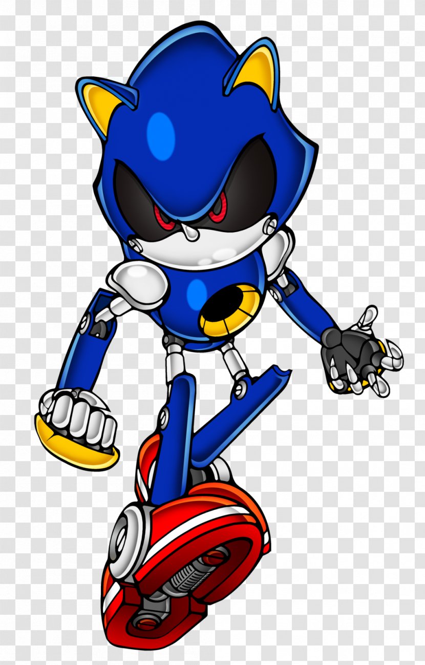Metal Sonic The Hedgehog Colors & Knuckles Doctor Eggman - Vehicle Transparent PNG
