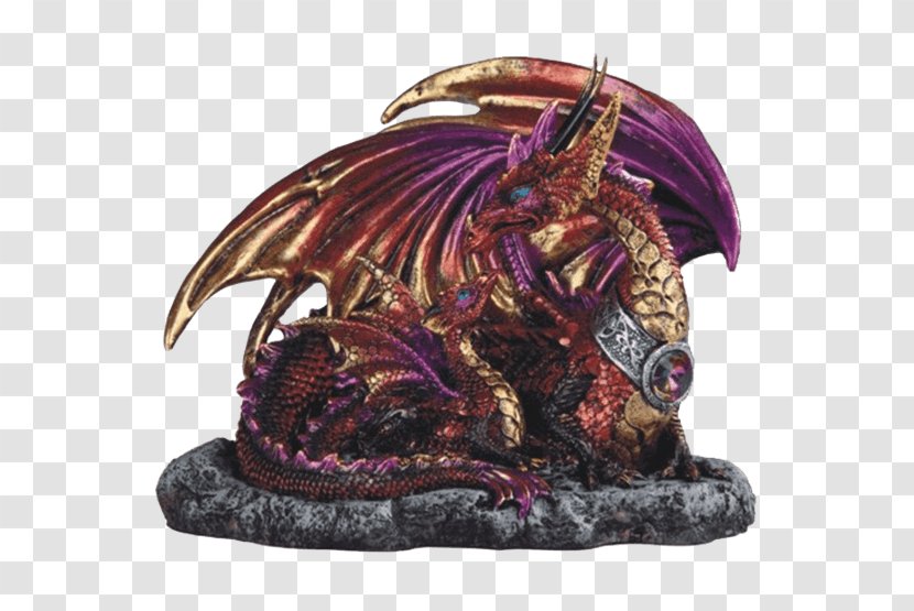 Dragon Figurine - Mythical Creature Transparent PNG