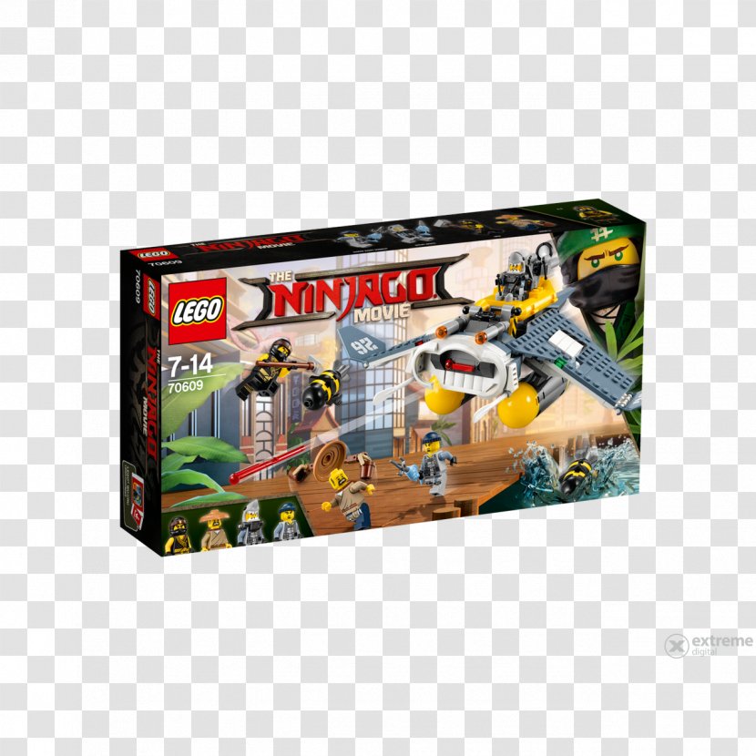 Lloyd Garmadon LEGO 70609 THE NINJAGO MOVIE Manta Ray Bomber Toy - Lego Ninjago Masters Of Spinjitzu Transparent PNG