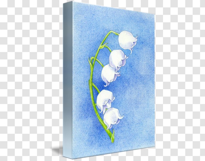 Lily Of The Valley Drawing Flower Watercolor Painting Imagekind - Floral Design Transparent PNG