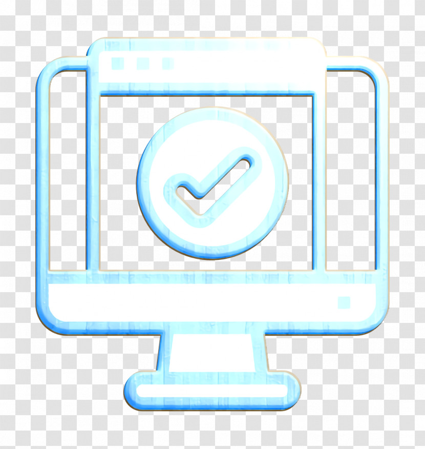 Type Of Website Icon Service Icon Check Icon Transparent PNG