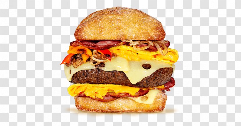 Cheeseburger Hamburger Whopper Bacon - Burger And Coffe Transparent PNG