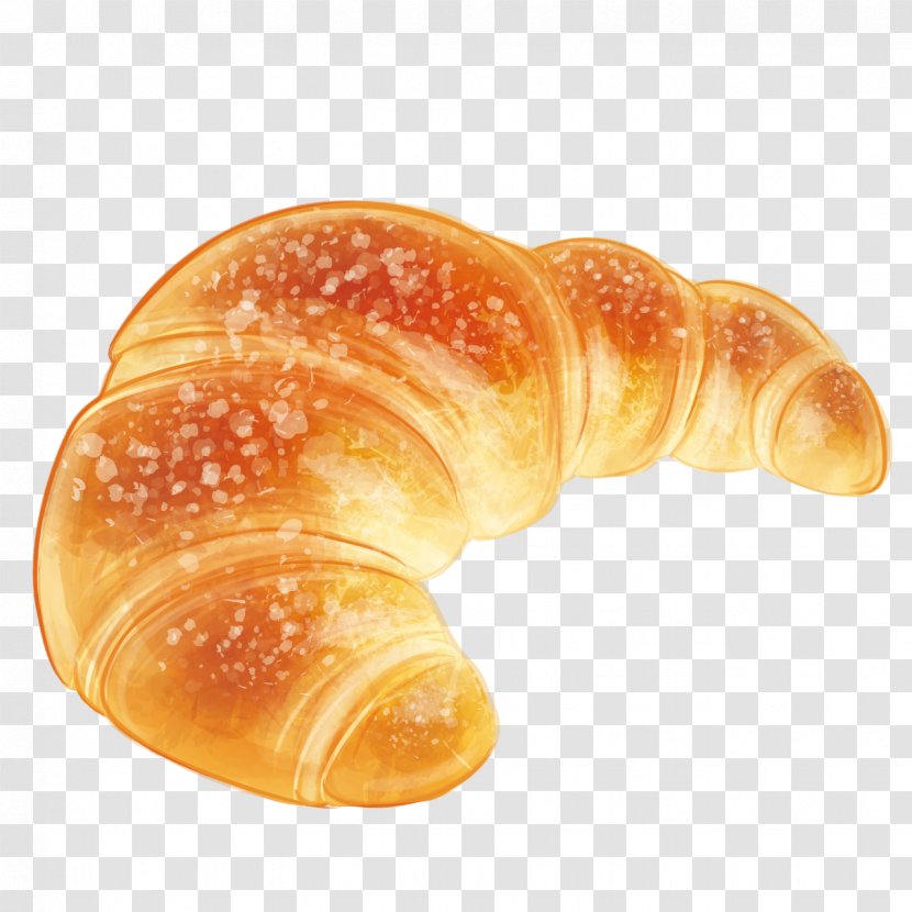 Croissant Kifli Danish Pastry Breakfast Bakery - Food - Delicious Croissants Transparent PNG