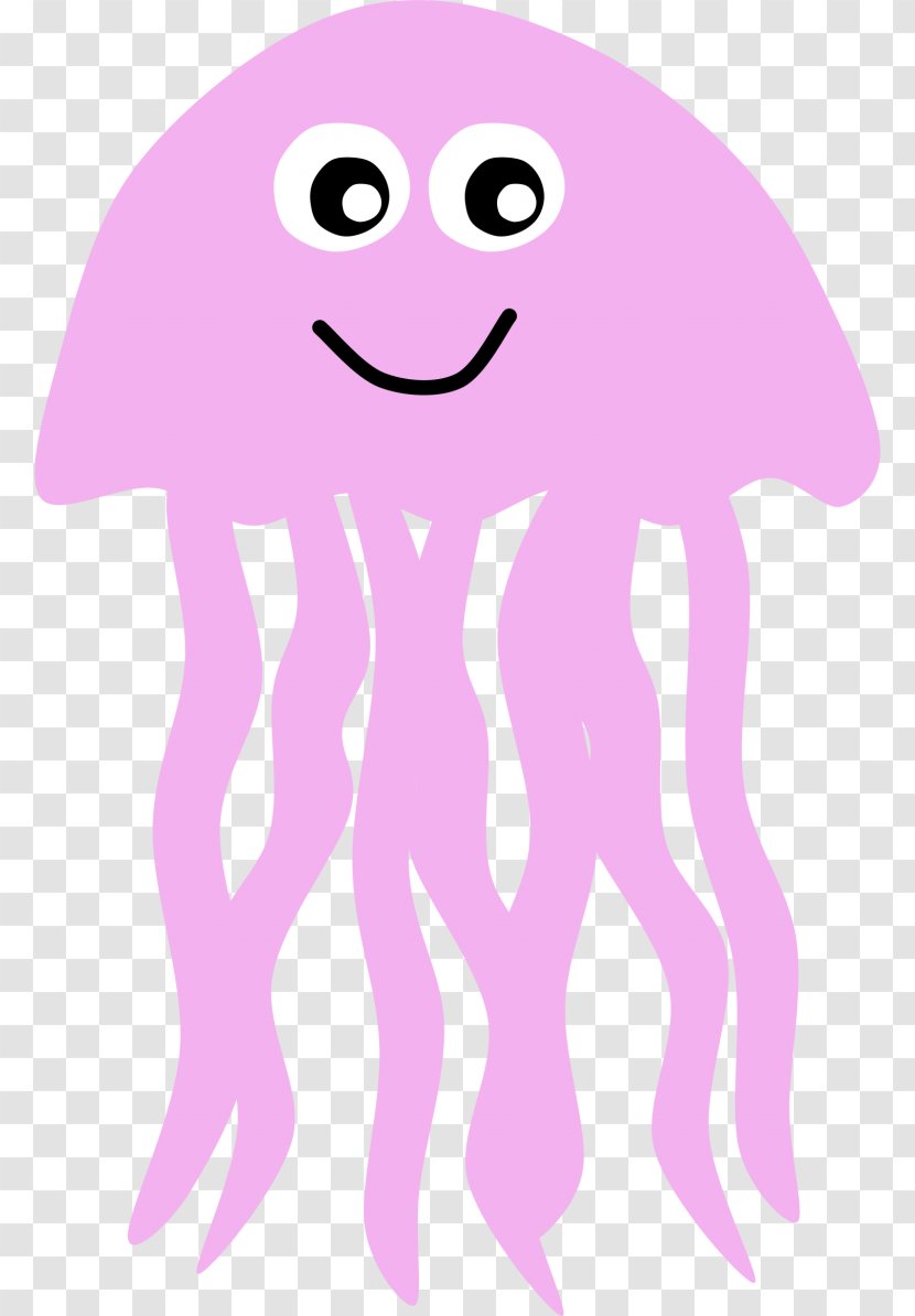 Jellyfish Cartoon Clip Art - Tree Transparent PNG
