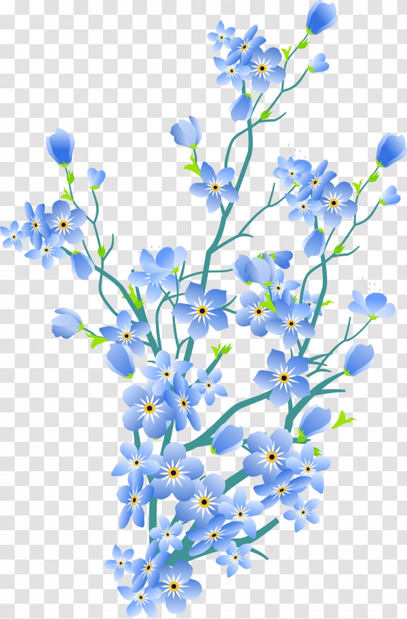 Cut Flowers Twig Petal Flowering Plant - Flower Transparent PNG