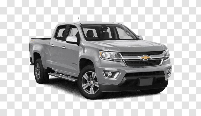 2018 Chevrolet Colorado LT Pickup Truck Car Crew Cab - Automotive Design Transparent PNG