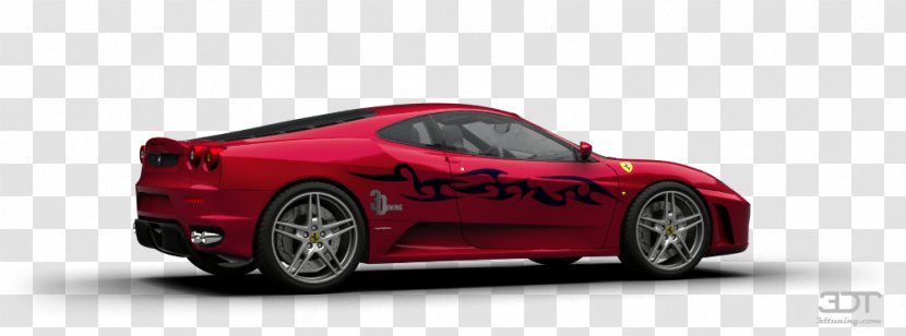 Ferrari F430 Challenge 360 Modena Car Automotive Design - Red Transparent PNG