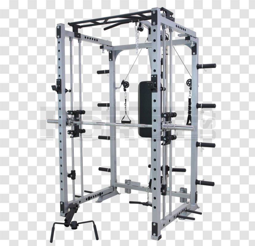 Fitness Centre Exercise Machine Smith Power Rack - Frame - Bodybuilding Transparent PNG