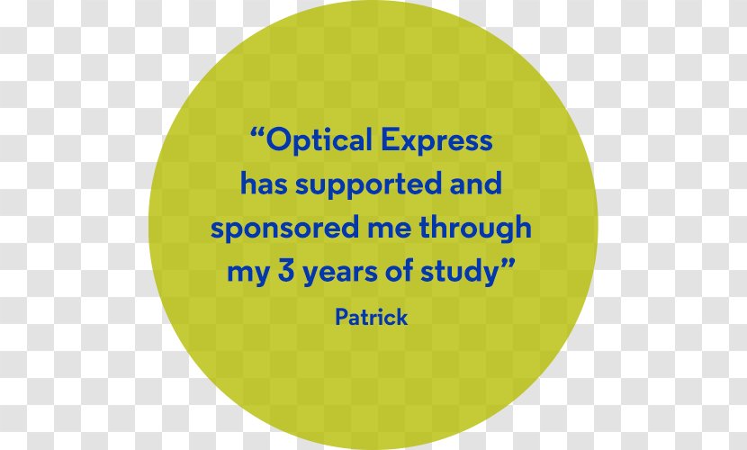 Surgery Optical Express Retail Brand - Yellow - Organism Transparent PNG