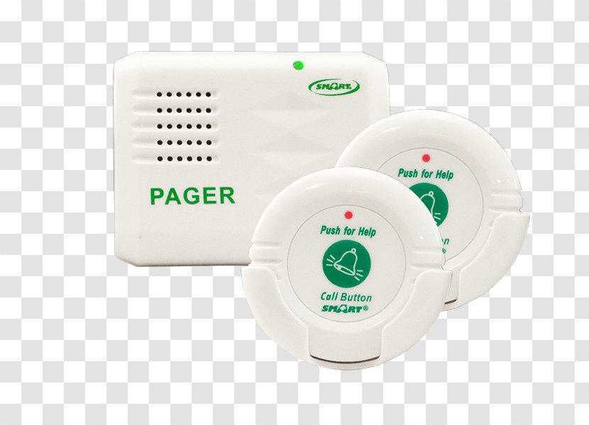 Pager Nurse Call Button Telephone Falling Old Age - Medicine - Dialing Keys Transparent PNG