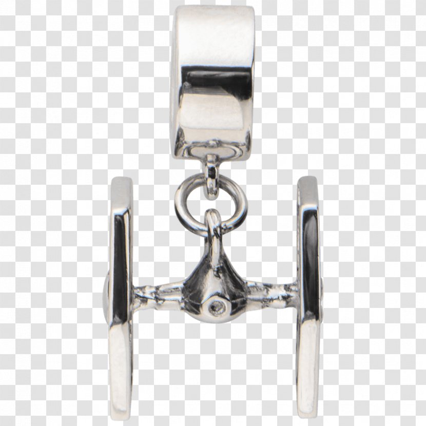 Body Jewellery Silver - Metal - TIE Fighter Transparent PNG