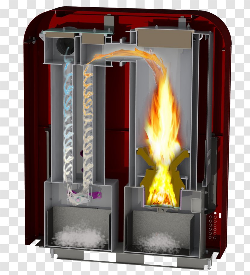 Boiler Pellet Fuel Central Heating Arzător - Heat - Ecologic Transparent PNG