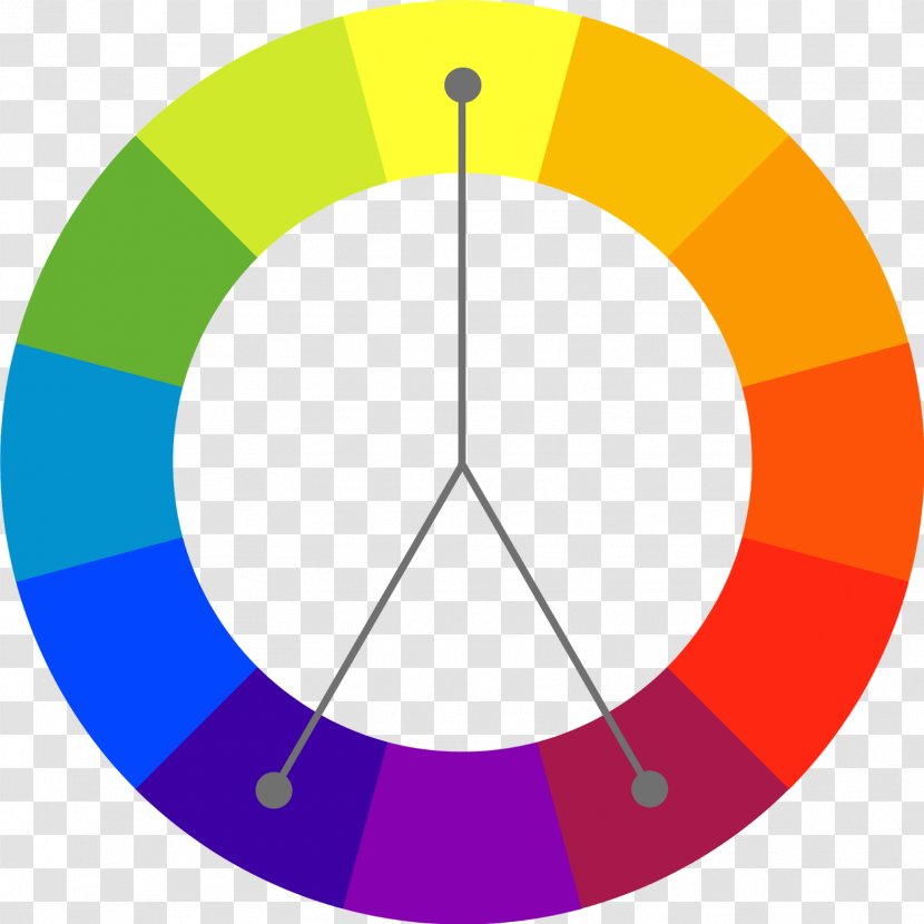 Color Wheel Theory Scheme Complementary Colors - Rgb Model - Colours Transparent PNG