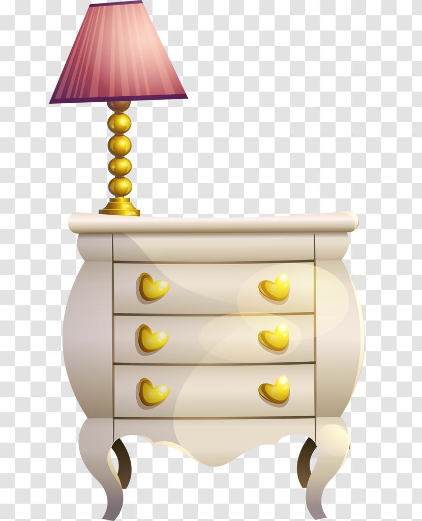 Bedside Tables Furniture House Clip Art - Coffee Transparent PNG