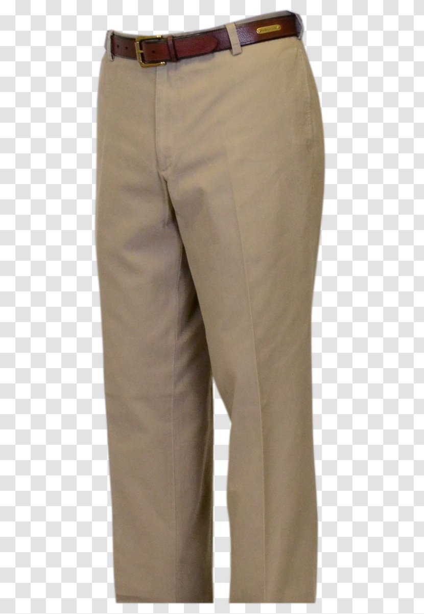 Khaki Beige Brown Pants Waist Transparent PNG