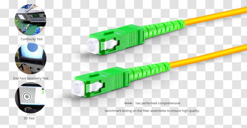 Network Cables Single-mode Optical Fiber Connector Patch Cable - Optic Transparent PNG