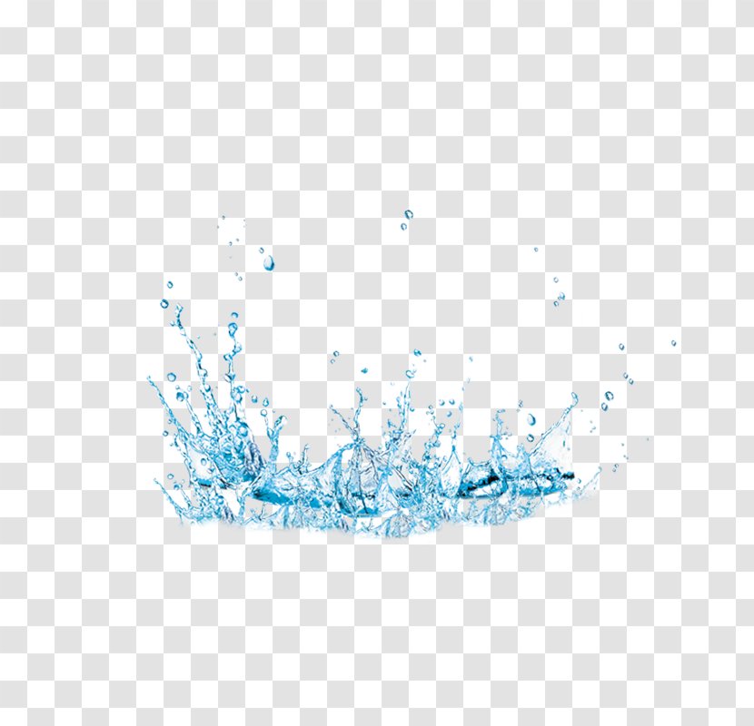 Water Drop Splash - Splashing Transparent PNG