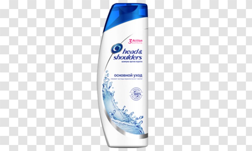Head & Shoulders Classic Clean Shampoo Dandruff Hair Conditioner 2-in-1 - Liquid Transparent PNG
