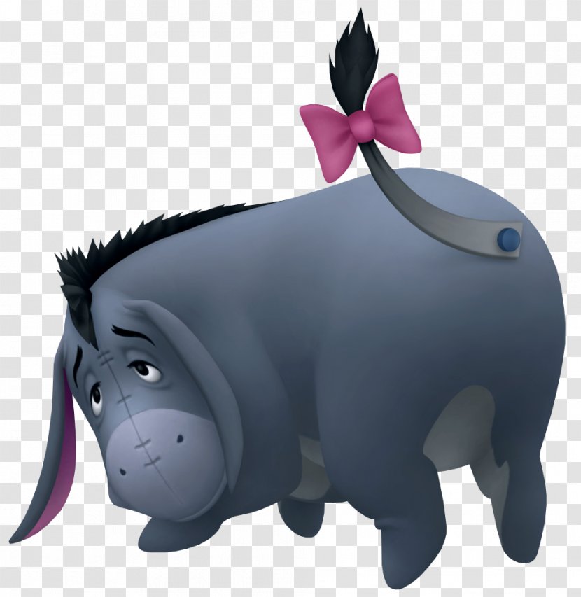 Kingdom Hearts II Hearts: Chain Of Memories Eeyore Winnie The Pooh Hundred Acre Wood - Wikia Transparent PNG