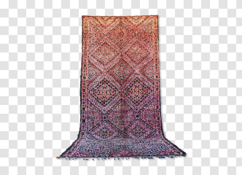 Silk Beni M'guild Stole Carpet Foot - Moroccan Design Transparent PNG