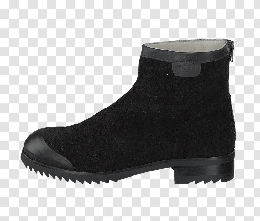 Suede Boot Shoe Walking Black M - Footwear Transparent PNG
