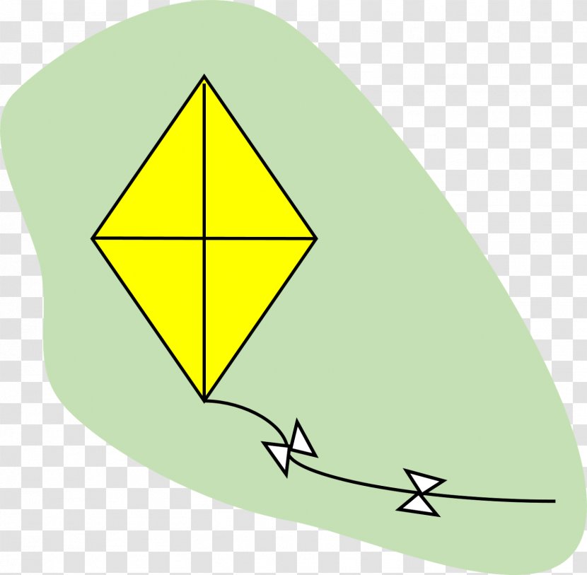 Triangle Clip Art Line Yellow - Leaf - Fracture Cartoon Human Kite Transparent PNG