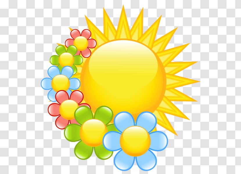 Spring Clip Art - Sunshine Cliparts Transparent PNG