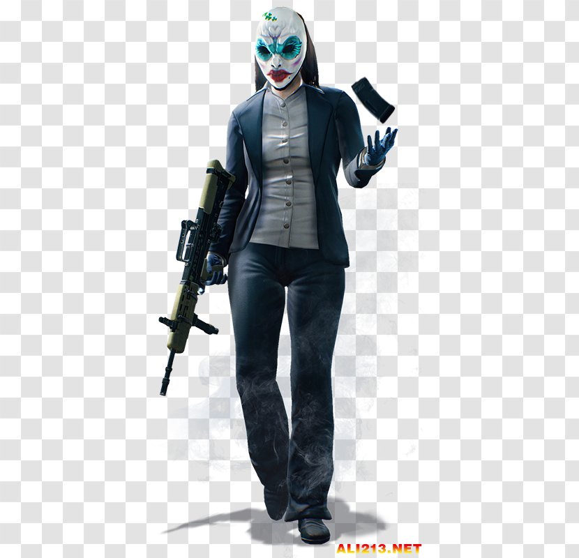 Payday 2 Payday: The Heist Video Game Clover Overkill Software - Downloadable Content Transparent PNG