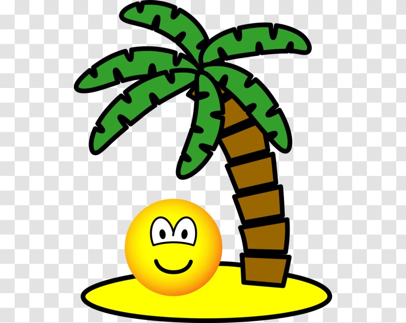 Smiley Emoticon Happiness - Vacation - Desert Island Transparent PNG