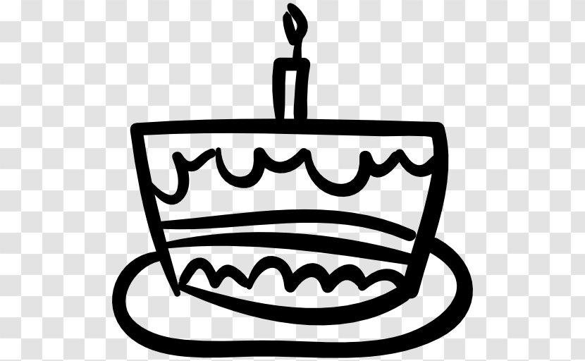 Birthday Cake Bakery Drawing Food - Monochrome Photography Transparent PNG
