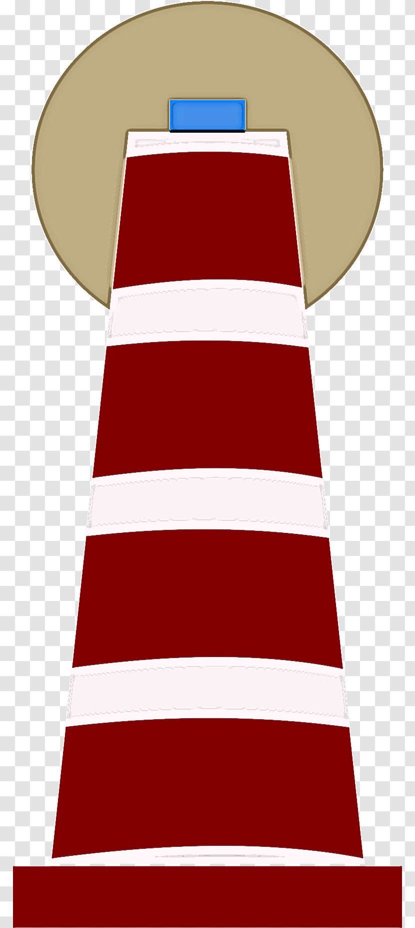 Red Lighthouse Transparent PNG
