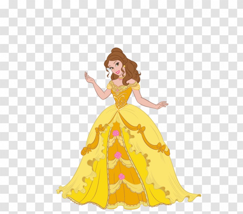 Belle Christmas Ornament Disney Princess Elsa - Figurine Transparent PNG